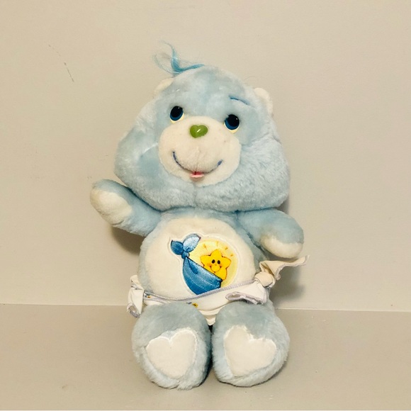 kenner Other - Kenner Care Bears Baby Tugs Plush Stuffed Animal Blue Diaper Star Tummy Vintage